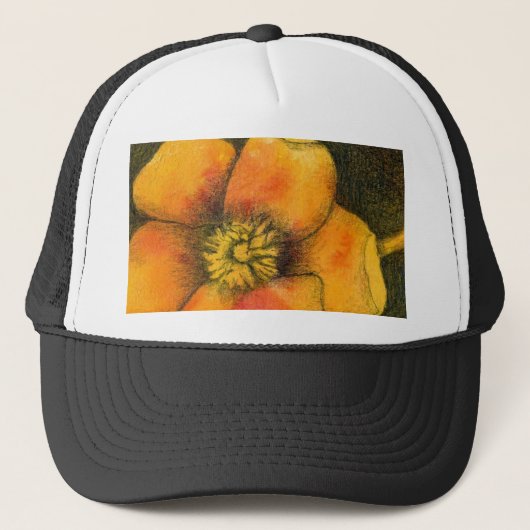 Casquette de jardin rose (Devant)