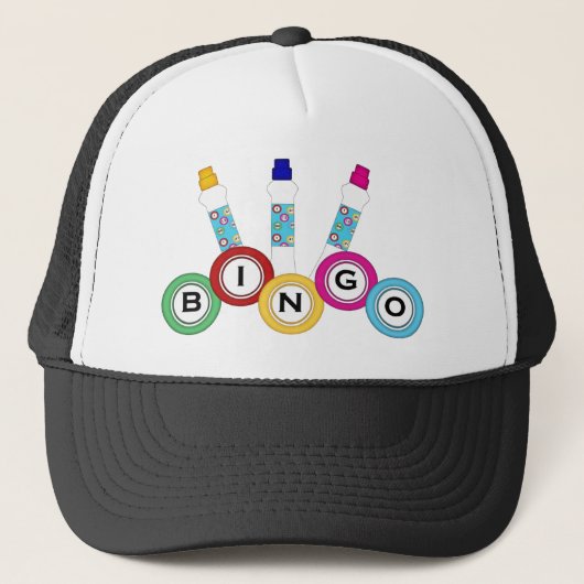 CASQUETTE de jeu BINGO (Devant)