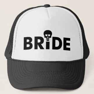 Casquette de jeune mariée de camionneur - partie