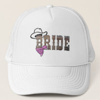 Casquette de jeune mariée de cow-girl