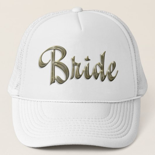 Casquette de jeune mariée de KRW (Devant)