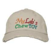 Casquette de jouets Chew de My Lab par SRF (Devant)