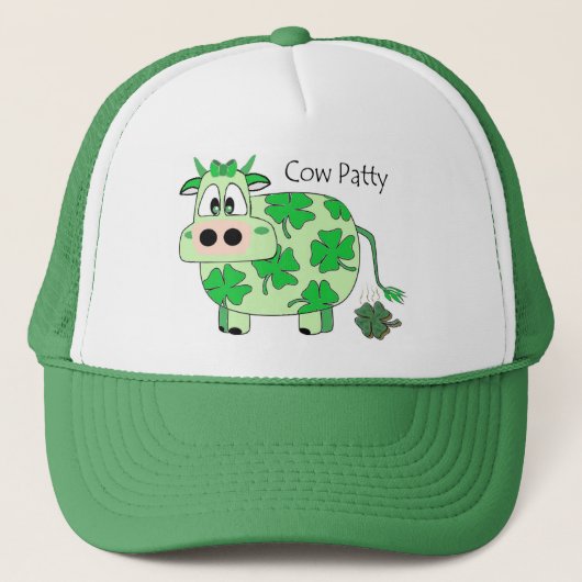 Casquette de jour de Patty St Patrick de vache (Devant)
