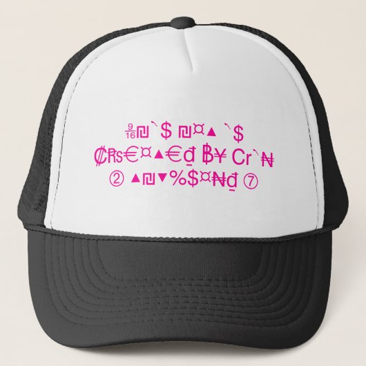 casquette de kinz (Devant)