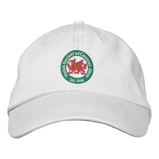 Casquette de la balle du logo de l'OCS - Blanc (Devant)