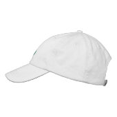 Casquette de la balle du logo de l'OCS - Blanc (Gauche)