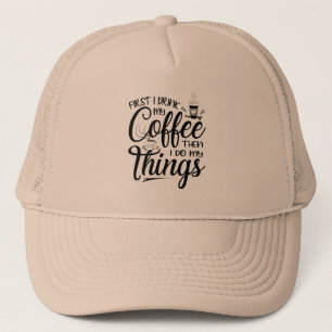 casquette de la boutique de café unisex