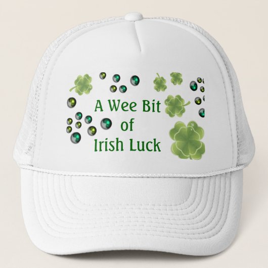 Casquette de la chance irlandaise de St Patrick (Devant)