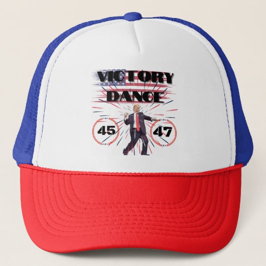 Casquette de la danse victorieuse Trump (Devant)