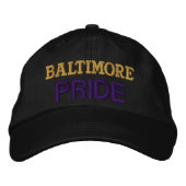 Casquette de la fierté Baltimore (Devant)