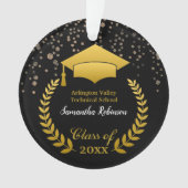 Casquette de la Gold Grad et Laurel sur la Graduat (devant)