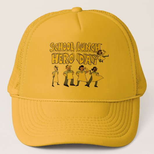 Casquette de la Journée du héros du déjeuner scola (Devant)