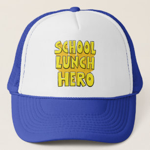 Casquette de la Journée du héros du déjeuner scola