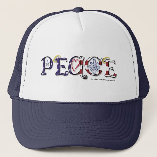 Casquette de la paix (Devant)