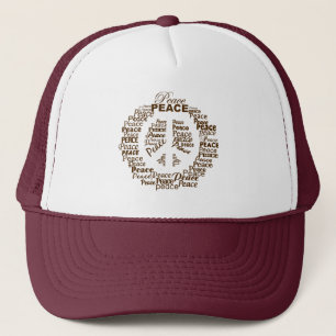 Casquette de la paix - brun