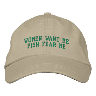 Casquette de la peur du poisson