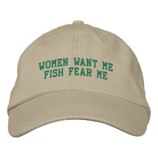 Casquette de la peur du poisson