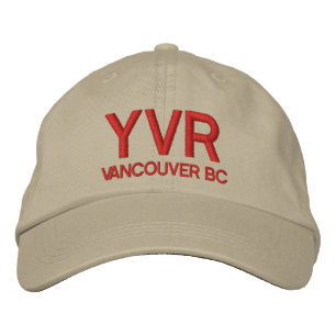 Casquette de l'aéroport international de Vancouver