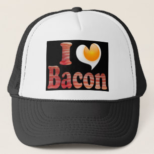 Casquette de l'amoureux des œufs au bacon