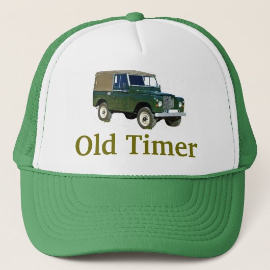 Casquette de Land Rover 'Old Timer' (Devant)