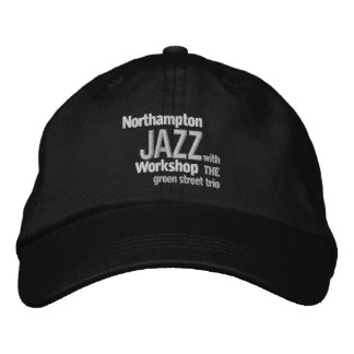 Casquette de l'atelier de jazz brodé de Northampto
