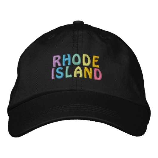 Casquette DE L'ÎLE DE RHODE (Devant)