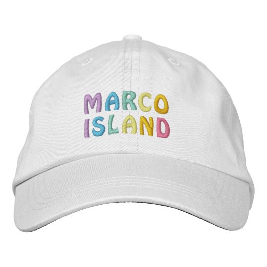 CASQUETTE de l'ÎLE MARCO (Devant)