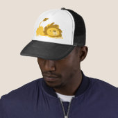 Casquette de Lion à étirement de dessin (En situation)