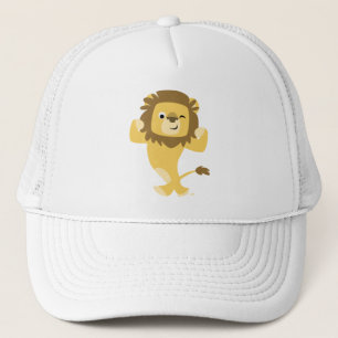 Casquette de lion caricature très fort
