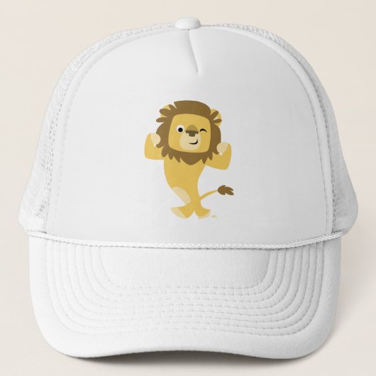 Casquette de lion caricature très fort (Devant)