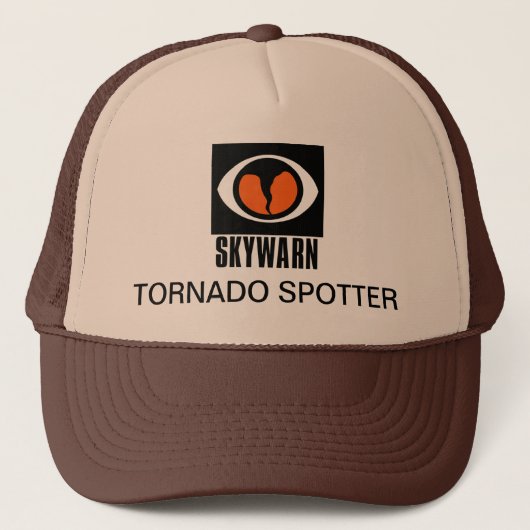 Casquette de l'observateur SKYWARN de tornade (Devant)