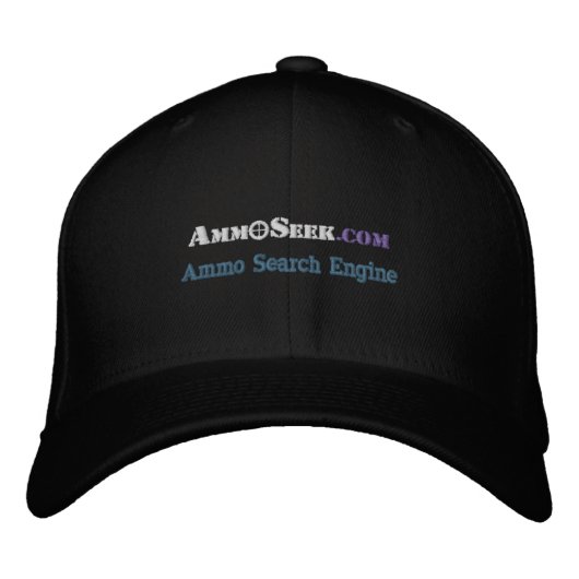 Casquette de logo AmmoSeek avec le texte du moteur (Devant)