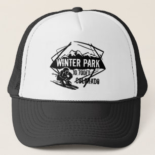 Casquette de logo d'altitude de ski du Colorado de
