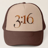 Casquette de logo de 3h16 (Devant)