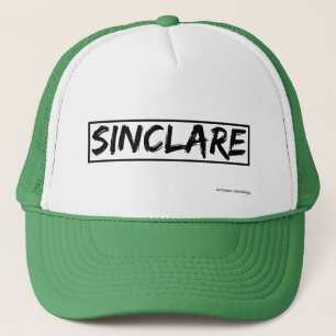 Casquette de logo de boîte de Sinclare