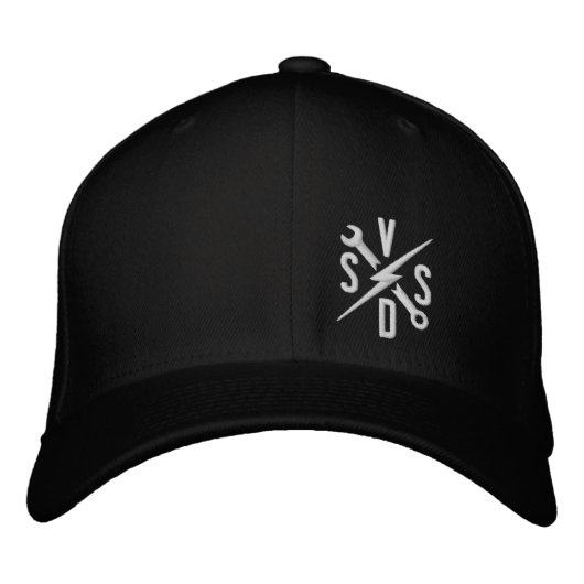 Casquette de logo de boulon de clé de VSSD (Devant)
