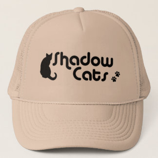 Casquette de logo de chats d'ombre