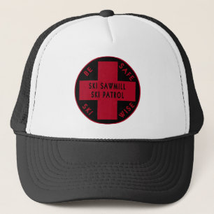 Casquette de logo de patrouille de ski de scierie