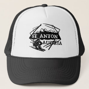 Casquette de logo de ski d'Anton Autriche de saint