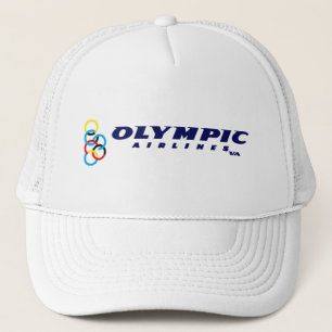 Casquette de logo d'Olympic Airlines