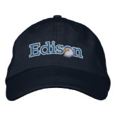 Casquette de logo Edison Masthead brodé (Devant)