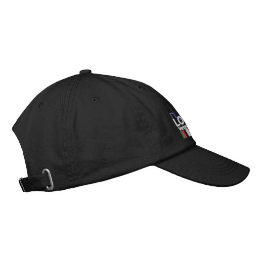 Casquette de logo noir (Droite)