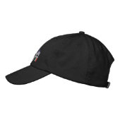 Casquette de logo noir (Gauche)