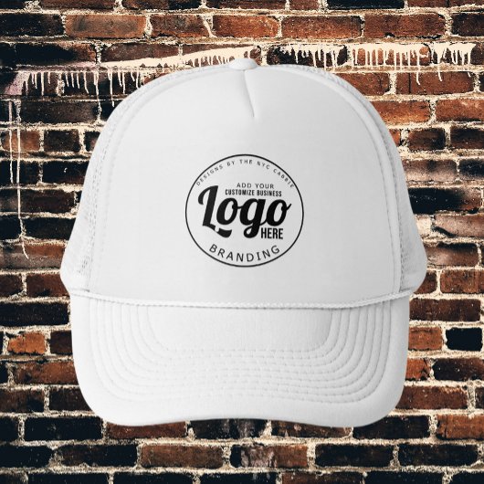Casquette de logo personnalisé blanc pour peintre