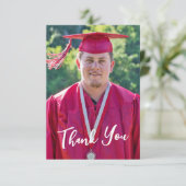 Casquette de l'Ouest - Carte de remerciements de d (Debout devant)