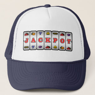 Casquette de machine à sous de gros lot