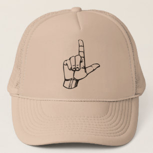 Casquette de main de perdant