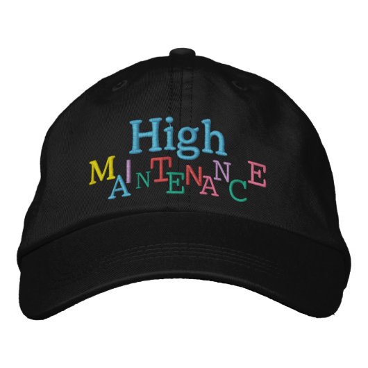 Casquette DE MAINTENANCE ÉLEVÉE par SRF (Devant)