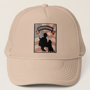 Casquette de maitre-chien de chien de scout du