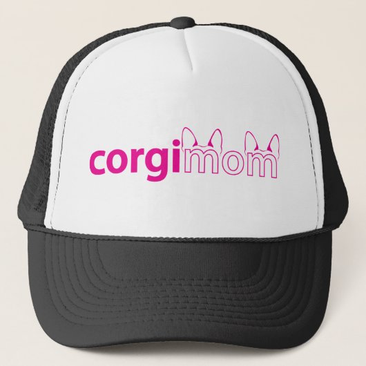 Casquette de maman de corgi (Devant)